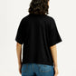 Women's Brand Logo Relaxed Fit T-shirt - Back View