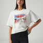 Women's Graphic Print Relaxed Fit Oversized T-Shirt - Styleshot View