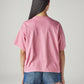 Women's Graphic Print Relaxed Fit T-Shirt - Back View