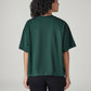 Women's Graphic Print Relaxed Fit T-Shirt - Back View