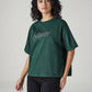Women's Graphic Print Relaxed Fit T-Shirt - Side View