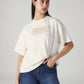 Women's Logo Printed Relaxed Fit T-Shirt - Styleshot View