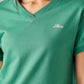 Women's Solid Relaxed Fit T-Shirt - Detail View
