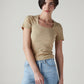 Women's Solid Slim Fit Ribbed Top - Styleshot View