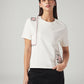 Women's Embroidered Regular Fit Top - Front View