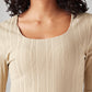 Women's Textured Slim Fit Top - 20 View