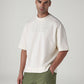 Men's Knitted Boxy Fit T-Shirt - Styleshot View