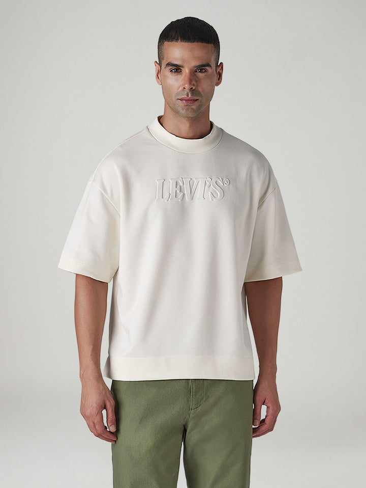 Men's Knitted Boxy Fit T-Shirt