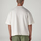 Men's Knitted Boxy Fit T-Shirt - Back View