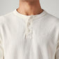 Men's Textured Regular Fit Textured T-Shirt - Detail View