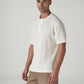 Men's Solid Regular Fit Waffle T-Shirt - Side View