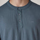 Men's Solid Regular Fit Waffle T-Shirt - 20 View