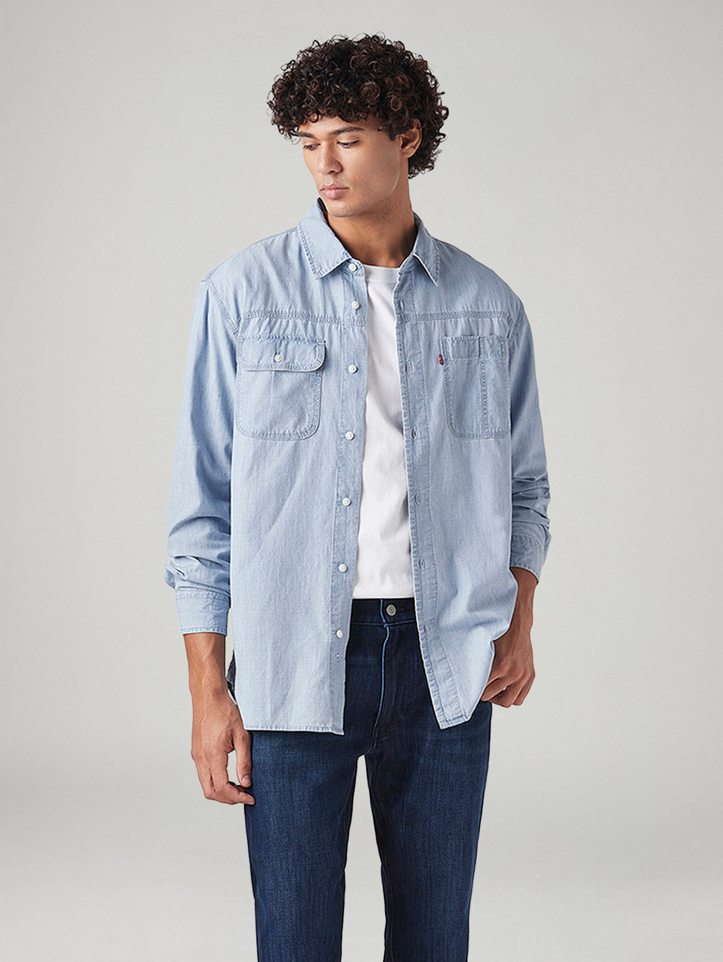 Men's Solid Slim Fit Shirt - Styleshot View
