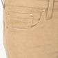 Men's 511 Beige Slim Fit Mid Rise Chinos - detail View