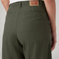Women's Olive Loose Fit High Rise Trousers - 20 View