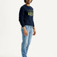 Men's 527 Med Indigo Bootcut Fit Mid Rise Jeans - Side View