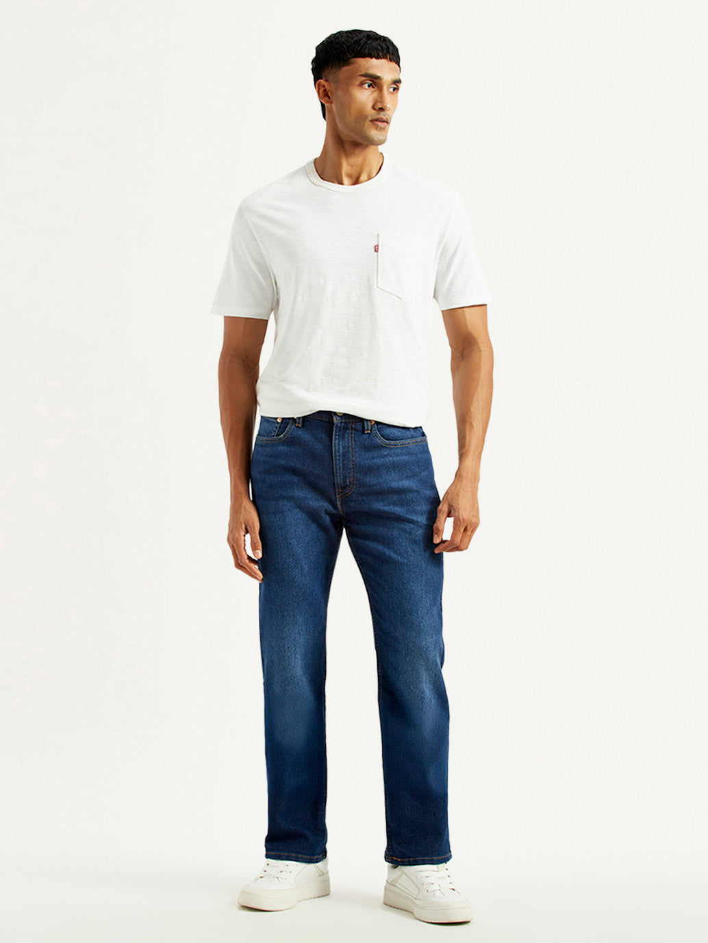 Men's 527 Indigo Slim Bootcut Fit Mid Rise Jeans
