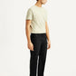 Men's 527 Black Slim Bootcut Fit Mid Rise Jeans - Side View