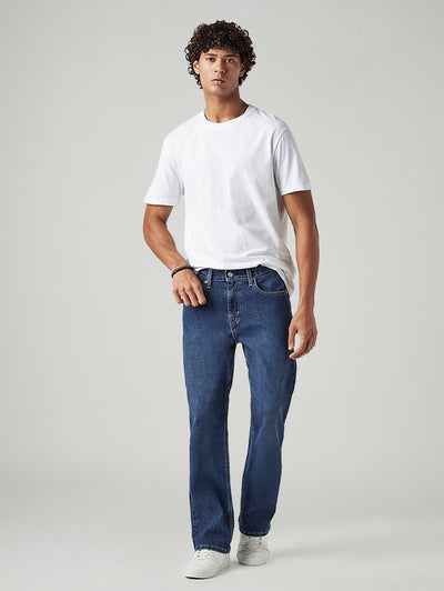 levi's Men's 527 Blue Bootcut Fit Mid Rise Jeans-picture-32