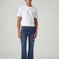 Men's 527 Blue Bootcut Fit Mid Rise Jeans - Front View