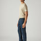 Men's 527 Blue Bootcut Fit Mid Rise Tinted Jeans - Side View