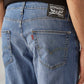 Men's 527 Blue Bootcut Fit Mid Rise Jeans - Detail View