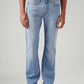 Men's 527 Light Blue Bootcut Fit Mid Rise Jeans - Front View