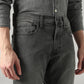 Men's 527 Grey Bootcut Fit Mid Rise Jeans - Detail View