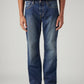 Men's 527 Blue Bootcut Fit Mid Rise Jeans - Front View