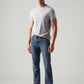 Men's 527 Blue Bootcut Fit Mid Rise Jeans - Styleshot View