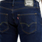 Men's 527 Dark Blue Bootcut Mid Rise Jeans - Detail View