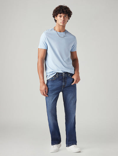 levi's Men's 527 Dark Indigo Bootcut Fit Mid Rise Jeans-picture-23