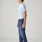 Men's 527 Dark Indigo Bootcut Fit Mid Rise Jeans - Side View