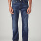 Men's 527 Med Indigo Bootcut Fit Mid Rise Tinted Jeans - Front View