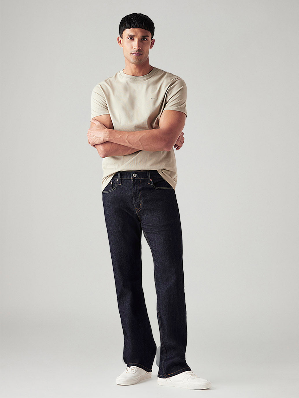 Men's 527 Dark Indigo Bootcut Fit Mid Rise Jeans