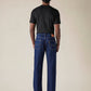 Mens 527 Mid Rise Bootcut Fit Cotton Stretch Blend Jeans - Back View