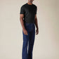 Mens 527 Mid Rise Bootcut Fit Cotton Stretch Blend Jeans - Side View