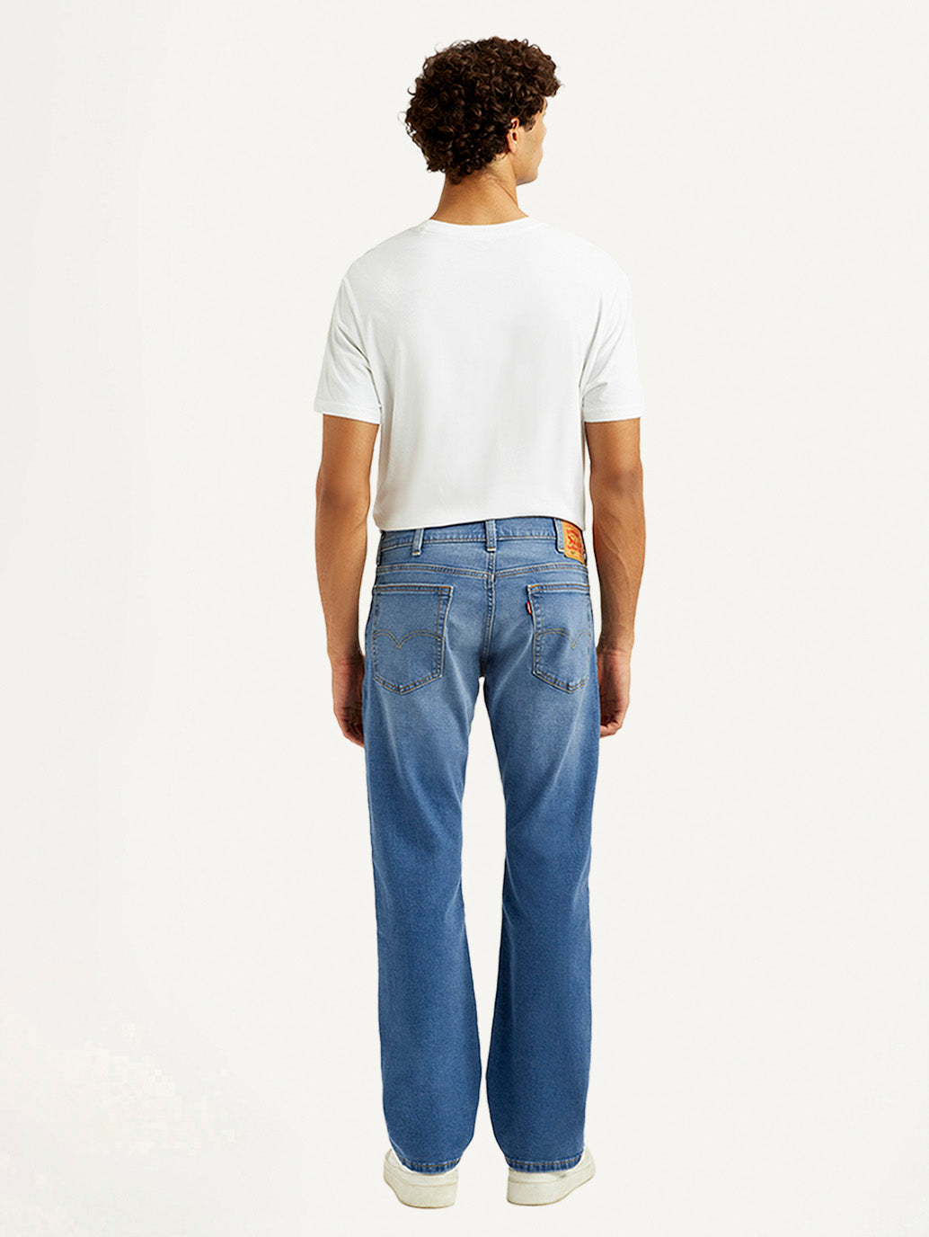 Men's 517 Med Indigo Bootcut Fit Mid Rise Jeans - Back View
