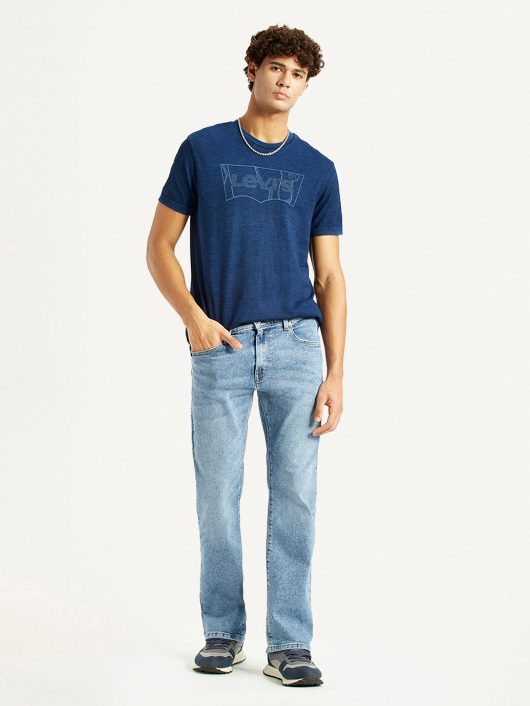 Men's 517 Light Indigo Bootcut Fit Mid Rise Jeans - Styleshot View