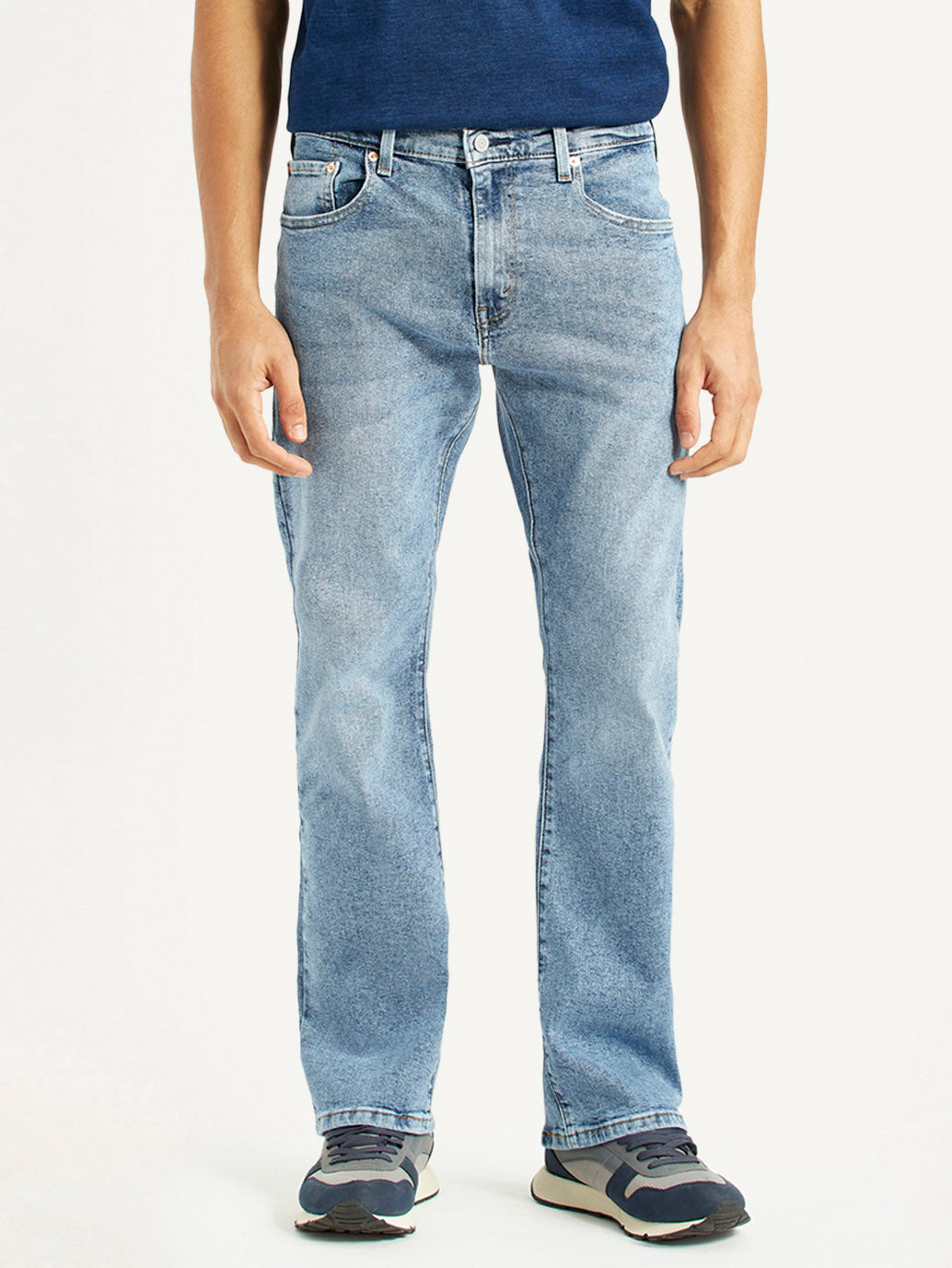 Men's 517 Light Indigo Bootcut Fit Mid Rise Jeans - Front View