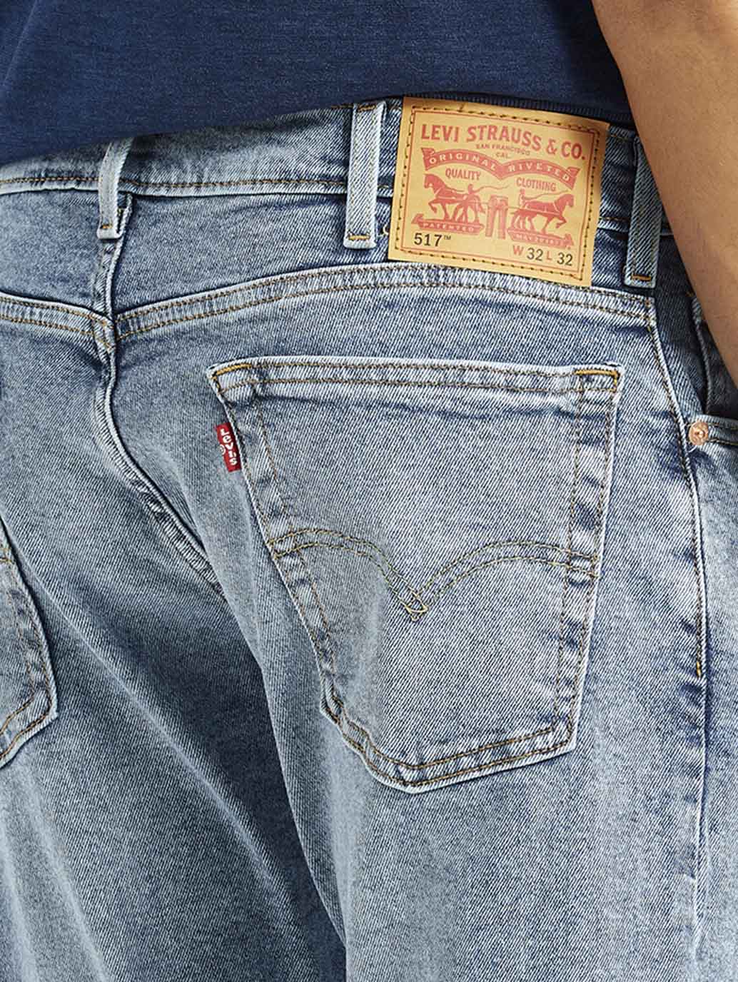 Men's 517 Light Indigo Bootcut Fit Mid Rise Jeans - Detail View