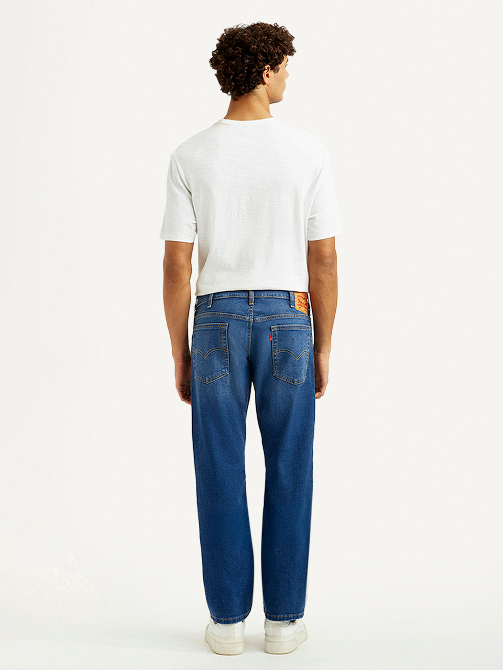 Men's 517 Med Indigo Bootcut Fit Mid Rise Jeans - Back View