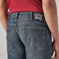 Men's 517 Dark Blue Bootcut Fit Mid Rise Jeans - Detail View