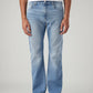 Men's 517 Light Blue Bootcut Fit Mid Rise Jeans - Front View
