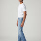Men's 517 Light Blue Bootcut Fit Mid Rise Jeans - Side View