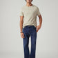 Men's 517 Dark Blue Bootcut Fit Mid Rise Jeans - Styleshot View