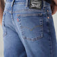Men's 517 Blue Bootcut Fit Mid Rise Jeans - Detail View