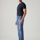 Men's 517 Blue Bootcut Fit Mid Rise Jeans - Side View