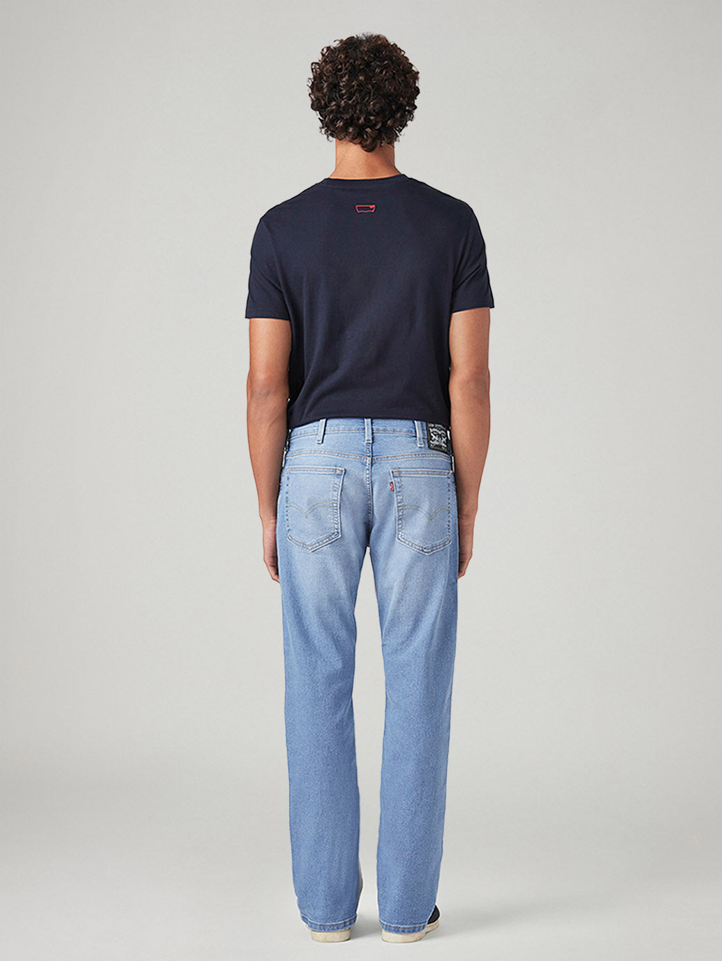 Men's 517 Light Blue Bootcut Fit Mid Rise Jeans - Back View
