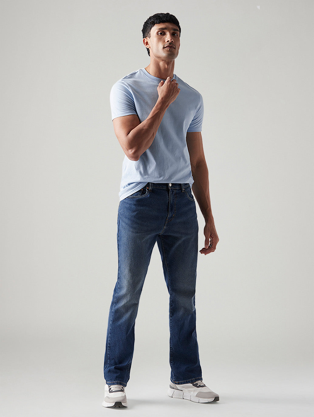 Men's 517 Dark Indigo Bootcut Fit Mid Rise Jeans